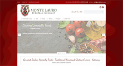 Desktop Screenshot of montelauro.com